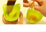 4Pcs/lot Silicone Egg Poacher Poaching Pods Pan Mould Kitchen Cooking Tool Accessory Cocina Gadget Accesorios De Cocina OK 0371